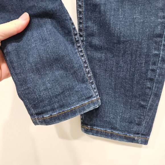 Free People Low Rise Distressed Ripped Skinny Blue Denim Busted Jeans Size 26 - Picture 9 of 12